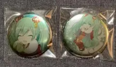 初音ミク New Year Party 缶バッジ　２種