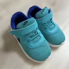 Nike 青 メッシュ スニーカー　14cm