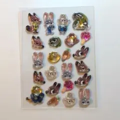 【正規品】ズートピア　ボンボンドロップシールmini おすそ分け