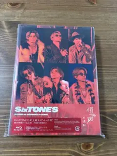 SixTONES 慣声の法則 初回盤Blu-ray 公演ステッカー付き