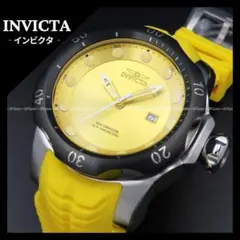 高防水★イエロー★シードラゴンモデル INVICTA Venom 45492