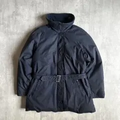 【70s vintage】ダウンジャケット　ハイネック　ベルト付き　talon