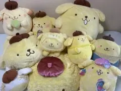 ポムポムプリン　ぬいぐるみセット