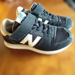 New Balance キッズスニーカー ブラック19cm