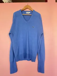 70s IZOD LACOSTE Vネックセーター