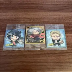 ヒロアカ　ウエハースシール　3枚