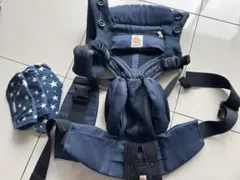 エルゴオムニ360 ネイビー 抱っこひも 星柄カバー付き