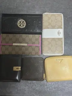 Y*o様 ブランド財布 6点セット まとめ売り ヴィトン グッチ プラダ