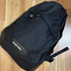 美品　DIESEL ディーゼル　リュック　黒　カバン　バッグ　メンズ　通勤バッグ