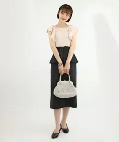 an another angelus＊コルセットデザインデニム風タイトスカートのサムネイル