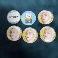 straykids ヒョンジン　缶バッチ