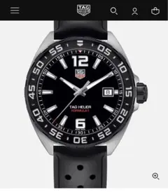 TAG Heuer ラバーベルト キミライコネン TAG Heuer ラバーベルト キミライコネン TAG Heuer ラバーベルト