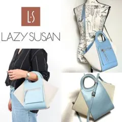 LAZY SUSAN 菱形 デザイン 2way ショルダーバッグ