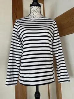 EDWIN FIELDMAN ボーダー長袖Tシャツ　良品のサムネイル