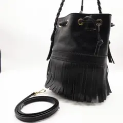 【美品】 J&M DAVIDSON カーニバル 2way ショルダーバッグ 黒