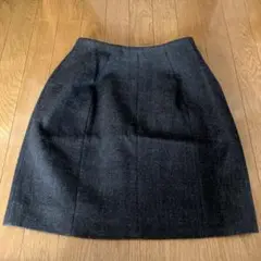 ［CARVEN】カルヴェン　スカート36 ダークグレー