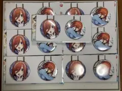 五等分の花嫁 花嫁展 アニメ 原画展 缶バッジ 中野三玖 まとめ売り