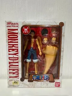 S.H.Figuarts ルフィ 初期版 中身確認のみ 箱有