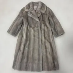 ■サファイアミンク■ハーフコート■着丈60㎝■DAIFUR■新品時のタグ付き■ other - ノーブランド品 毛皮コート サファイアミンクファー ミドル
