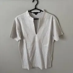 MEN'S TENORAS ベージュ　薄手　カットソー　半袖　Mのサムネイル