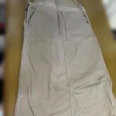 GU デニムサロペットスカート