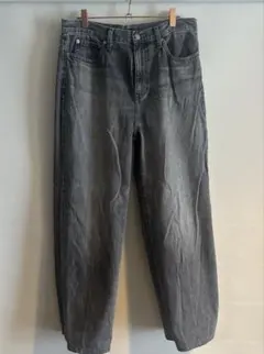 UNIQLO JEANS ワイドストレートデニム ハイライズ 26（66cm）のサムネイル