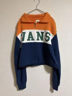 VANS ハーフジップ スウェット クロップド丈のサムネイル