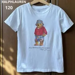 ラルフローレン　ポロ　ベア　半袖　シャツ　Tシャツ くま　男の子　白　春　夏