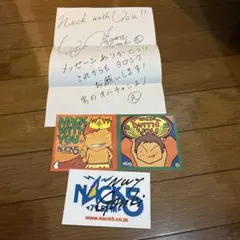 【直筆サイン入り】FM NACK5 グッドラックモーニング 番組ステッカー 直筆サイン入り】FM NACK5 グッドラックモーニング 番組ステッカー