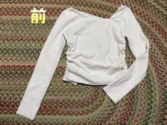 GRL☆サイドギャザーアシンメトリートップス[dk1303]