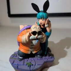 ドラゴンボールカプセル 亀仙人 ブルマ ぱふぱふ