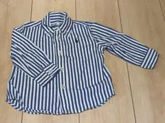 ラルフローレン キッズ シャツ 80cm ストライプ ボタンダウンシャツ