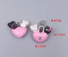 ハローキティ　天使と悪魔　南京錠