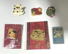 ディズニーピンズ　ピンバッジ　クリップセット