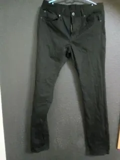 GU スキニーパンツ ブラック 31