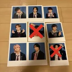 SnowMan スノーマン カレンダー特典 インスタント写真風カード 9枚セット