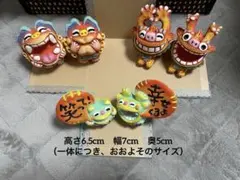 シーサーセット3点セット+おまけ2点ペアセット