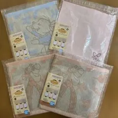 一番くじくまのプーさん　H賞 タオルコレクション4枚セット
