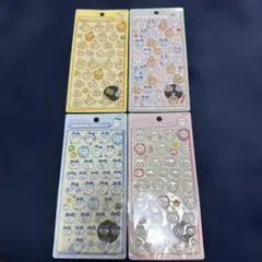 美品！可愛い♡ちぃかわボンボンシール 4セット