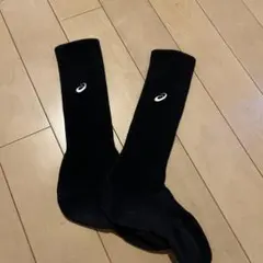 ASICS バレーボール用ソックス ブラック