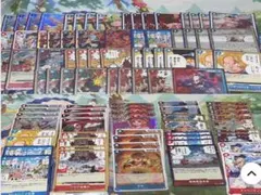 赤青ルーシー デッキ リーダーパラレル デッキパーツ20枚 - メルカリ