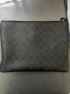 Coach ブラック クラッチバッグ
