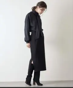 ウィムガゼット ダブルクロスサイドスリットタイトスカートのサムネイル