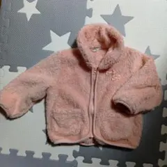 SIMPLE FREE フリースジャケット 80 ピンク