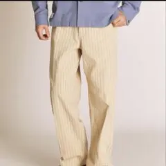 SCHOOT ストライプ フリスコパンツ　30 ヒッコリーのサムネイル