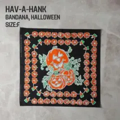 HAV-A-HANK 90s USA製 蓄光 バンダナ ジャック・オ・ランタン