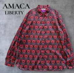 AMACA LIBERTY シャツ　ブラウス　美品　タナローン