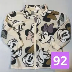 H&M ミニーマウス フリースジャケット アウター 90 92 95
