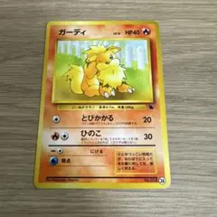 ポケモンカード旧裏　ガーディ　イントロ【5438