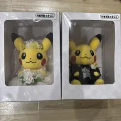 ポケモン ウェディング ぬいぐるみ ピカチュウ 結婚式 和装ペアセット